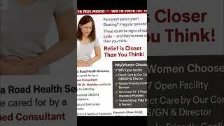 Struggling with Ovarian Cysts? You&rsquo;re Not Alone &mdash; We&rsquo;re Here for You! 🟣Persistent pelvic pain?