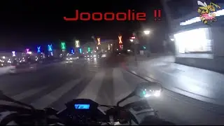 DO on a CB500F (2) INSECTE, JUMP, STUPID DRIVER