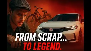 🔥 From Scrap to Supercar: The Untold Honda Story! #Honda #TypeR #VTEC #CarHistory 🚗💥