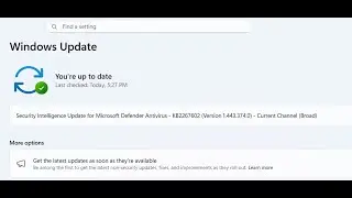 Исправлена ​​ошибка, из-за которой обновление Security Intelligence KB2267602 антивируса Microsof...
