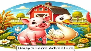 Daisy's Farm Adventure #daisy #farm #adventure #pig #ducks #bees #friendship