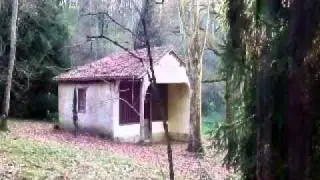 Balade en VTT dans le Comminges,anciens thermes de Ganties-Couret.