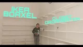 IKEA BOAXEL CLOSET ORGANIZATION