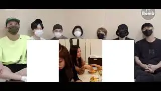 bts reaction to Blackpink moments I found on Tiktok pt 2 (fake reaction)