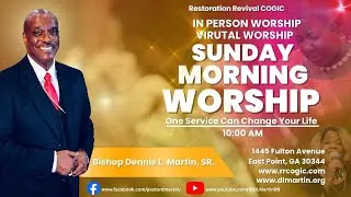 Bishop Dennis Martin - Restoration Revival Church of God In Christ 12/21/2025