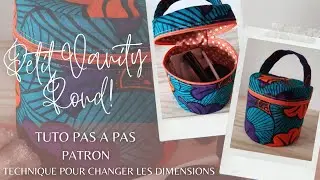 Tuto Pas à Pas et Patron Gratuit Vanity Rond