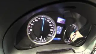 Lexus IS-F 5.0 V8 0-200 km/h