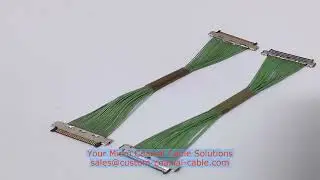 Durable Type-C USB 3.0 TO 20453-230T-03 Cables Made To Measure Coaxial Connector To Micro Usb Custom