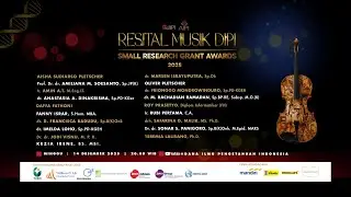 Resital Musik DIPI: Small Research Grant Awards 2025