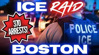 MASSIVE ICE RAID!! Boston. 370 MIGRANTS ARRESTED!! Massachusetts.