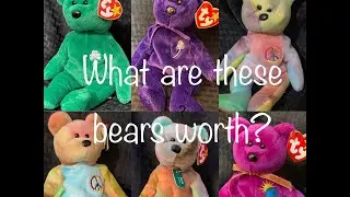 What are Beanie Babies Worth in 2020?! Beanie Bear Values Erin, Princess, Peace, Garcia, Millennium