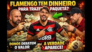 FLAMENGO TEM DINHEIRO PARA TRAZER PAQUETÁ? 💰REACT DO PROGRAMA: OS DONOS DA BOLSA 🔥