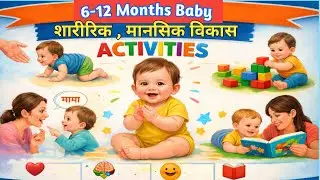 10 must-do activities for 6-12 month old babies to develop a sharp mind.