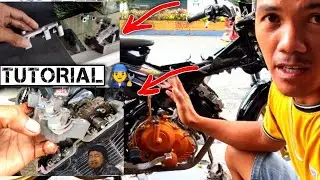 RAIDER150 MAINGAY HEAD😥ITO GAWIN NYU?PINAGBABAWAL NA TIKNIK+EASY TUTORIAL 🧑‍🔧💯☑️