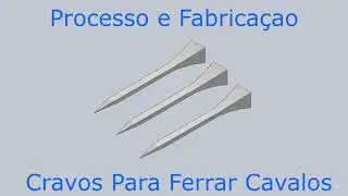 Repuxadora de Cravos - Processo e Fabricação de cravos E4/E5/E6 para ferrar cavalos.