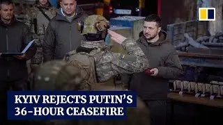 Putin&rsquo;s ceasefire offer to celebrate Orthodox Christmas rejected by Ukraine