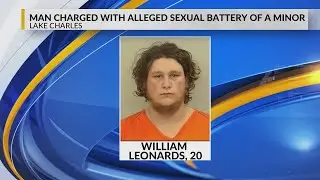 Lake Charles man charged with alleged sexual battery of a minor