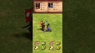 Elite Samurai vs Elite Jaguar Warrior | The Three Kingdoms | AoE2 #Shorts