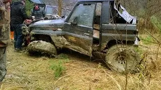 3x Jeep cherokee vs opel frontera Off-road 4x4