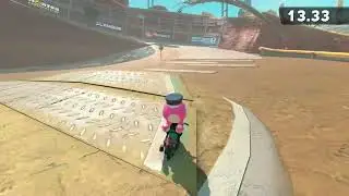 Watch out for falling chocolate! And rocks! - Mario Kart World P-Switch Challenge