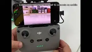 DJI Drone with remote controller to connect on mobile RC #dronephotography  #wholesale #dji