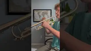 Beginner and Intermediate Trumpet warmups on Trumpet 🎺 #trumpet #tutorial #playalong #sheetmusic