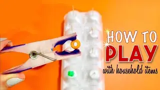 FINE MOTOR ACTIVITY with Household Items l OT Teletherapy for kids l Развивающие игры с детьми дома