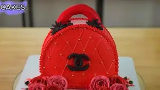 Cute Dior Bag Cake Design | Homemade Cake | Easy cake | Cake Design Tutorials