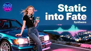 SYNTAPE - Static into Fate | 80s Synthwave Song (Retro Night Drive Vibes) 1984 Mercedes 190E style