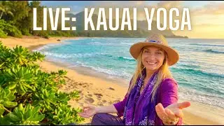 Live January 28, 2026 Yoga on Kauai Beach - You're Invited