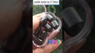 Pls Look carbide button tip drill rock tool 11*19mm  anti-wear #carbidetools #tungstencarbide