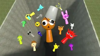 ÇUKURA SPRUNKİ AİLESİNİ SPARTAN KİCKLE ATIYORUM ÇOK DERİN VE KORKUNÇ GARRY'S MOD