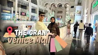 Exploring Grand Venice Mall | Feels Like Europe 🇮🇹✨