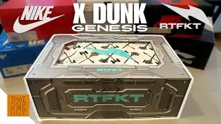 Nike RTFKT X Dunk Genesis - Ghost | Unboxing and Up-close Look