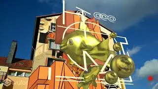 Bond Truluv / Augmented Reality mural '@Home' / Hagen, Germany