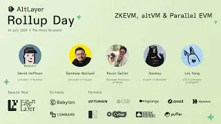 ZKEVM, altVM & Parallel EVM panel