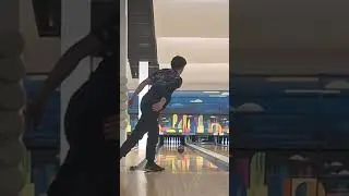 Purple hammer urethane is hooking like a beast 💪 #comment#bowling #bowlingcenter #funny #bowlervibes