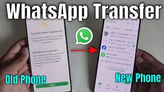 WhatsApp transfer to new phone | Transfer WhatsApp chat android to android