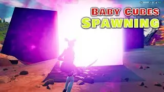 Baby Cubes are Spawning in Fortnite