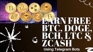 Dogecoin -  Mine Unlimited Doge, Bitcoin & Litecoin Telegram bot || Telebot Earn Doge, Btc, Ltc, zec