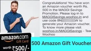 Amazon Gift Voucher Rs.500. The MAGGI Savings offer.Amazon Pay New Offer.
