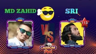 Carrom Pool 🌟Indirect King Sri (Carrom World Gaming) VS Md Zahid✨ Only Hardest Indirect Short's 🔥🔥🔥