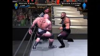 Jacob Fatu vs Brock Lesnar |  WWE HCTP