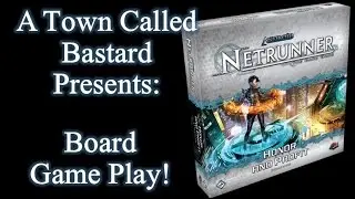 Netrunner: Honour And Profit - Board Game Play