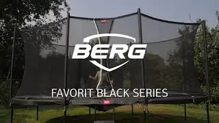 BERG Trampolin Favorit Black Series | GOKARTHOF in Hamburg