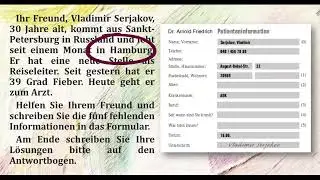НЕМЕЦКИЙ ЯЗЫК. ЭКЗАМЕН START DEUTSCH A1. SCHREIBEN.TEIL 1. ЗАПОЛНЕНИЕ ФОРМУЛЯРА