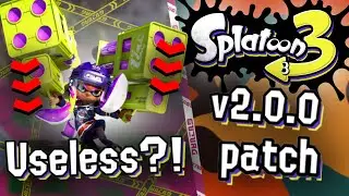 [v2.0.0 Patch Comparison] - Splatoon 3