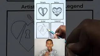 &ldquo;Turn Words Into Amazing Art! 😱✏️&rdquo;#DrawingChallenge #SimpleVsLegend #Shorts #ShortsFeed #YouTube