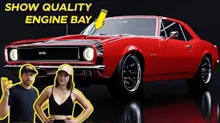 How to get a show quality engine bay on a budget - 1967 Pro Touring Camaro Build