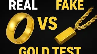 How to Check Real or Fake Gold|Gold Test at Home| Real Gold vs Fake Gold#gold 